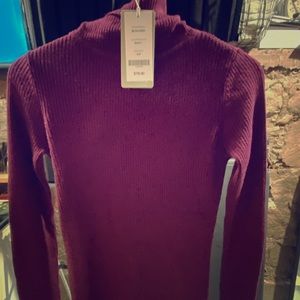 Sweater- Lola Mock Neck Knit Top